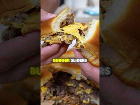 The best high protein cheesy burger sliders for weight loss🔥