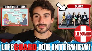 LIFEGUARD JOB INTERVIEW QUESTIONS YOU WILL FACE! (*GET THE JOB 100%*)