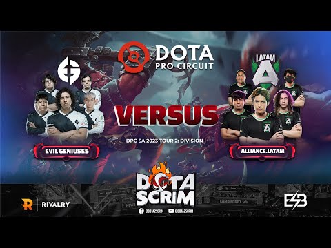 Evil Geniuses vs Alliance.LATAM - DPC SA 2023 Tour 2: Division I - Game Highlights - BO3