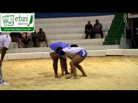 Vídeo resumen de la luchada sénior "U. Tetir vs. Tinajo" 10 jornada Interinsular 2014