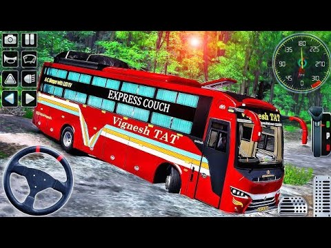 Euro Coach Bus Simulator 3d Game - Real City Bus Driving | Teltoo Gamerz 