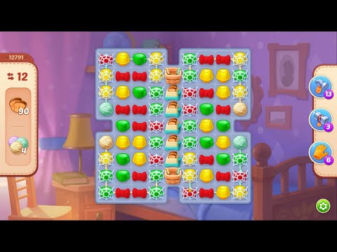 Homescapes Level 12791 No Boosters Gameplay #Bubunka