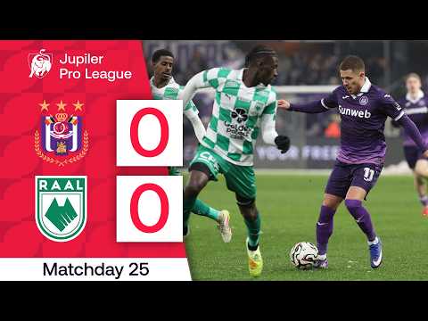 Summary | RSC Anderlecht - RAAL