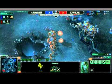 MLG Columbus 2011 - Starcraft II - Game 3 - ROOT.Kiwikaki (P) VS CoLCruncher (P) Part 1/1
