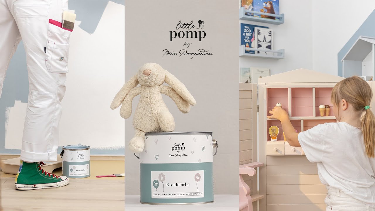 LittlePomp Kreidefarbe: Komplettes Kinderzimmer-Make-Over