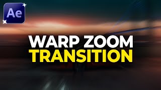 Warp Zoom Transition Without Plugins in After Effects