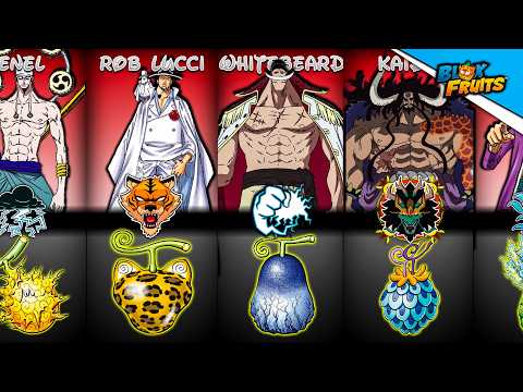 One Piece X Blox Fruits All Devil Fruits!