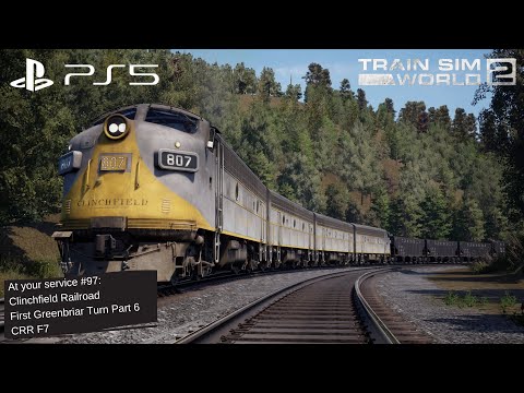 TSW 2 PS5 At Your Service #97: Clinchfield Railroad, First Greenbriar Turn Part 6