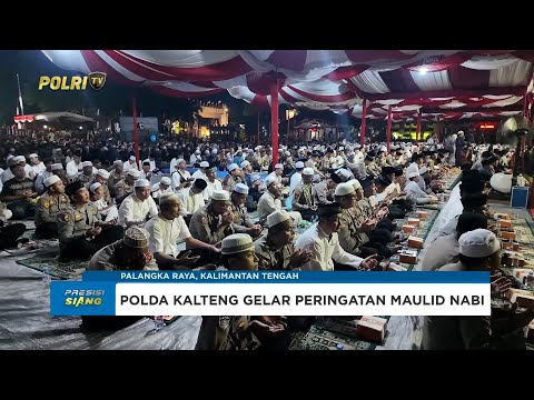 TABLIGH AKBAR PERINGATAN MAULID NABI MUHAMMAD SAW 1447 H DI POLDA KALTENG DIHADIRI RIBUAN JEMAAH