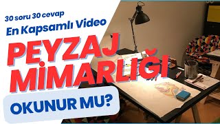 Peyzaj Mimarlığı Okunur mu? Peyzaj Mimarlığı Okumalı mıyım? 2025 versi