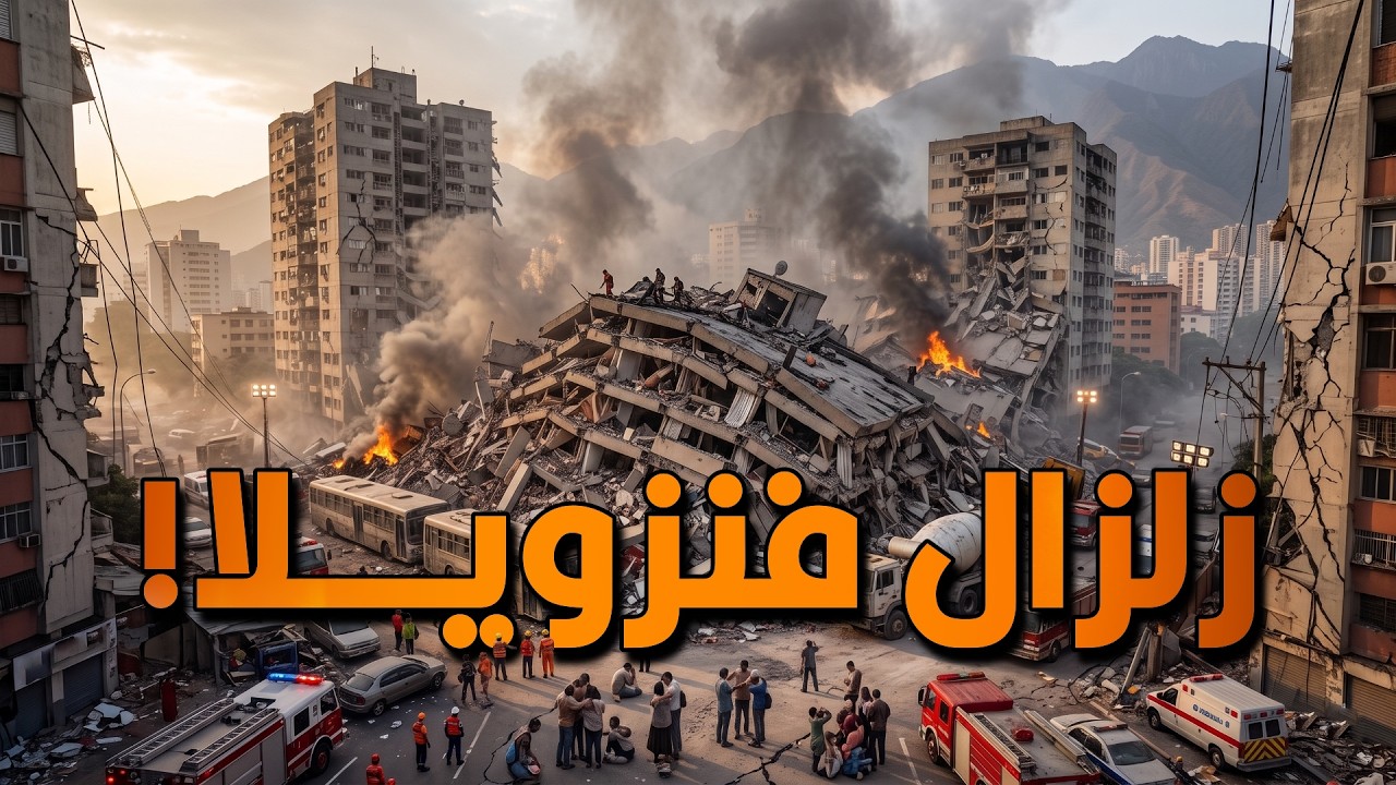 زلزال مزدوج يدمر فنزويلا، والوفيات المتوقعة من ١٠ آلاف لـ ١٠٠ ألف