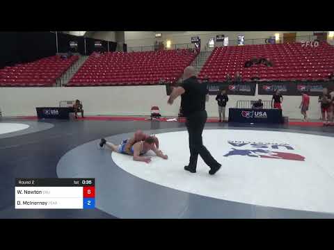 78 Kg Round 2 - William Newton, California Vs Dennis McInerney, Texas 5270