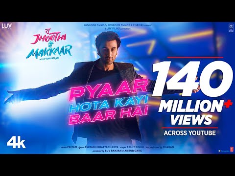 Poster Pyar Hota Kayi Baar Hai Lyrics – Tu Jhoothi Main Makkar