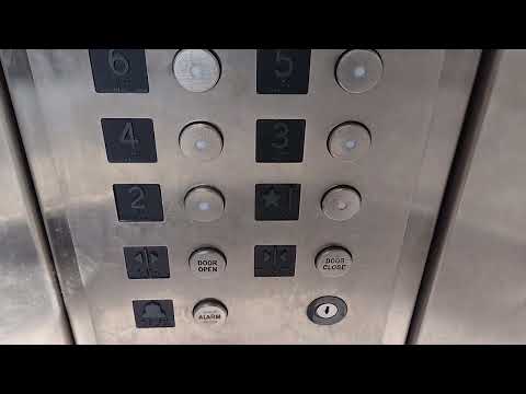 Modernized Dover Traction Elevator #1 at Moore Square Parking Garage in Raleigh NC
