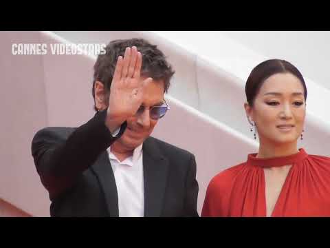 Gong Li with Jean Michel Jarre on the red carpet @ Cannes Film Festival 18 may 2023
