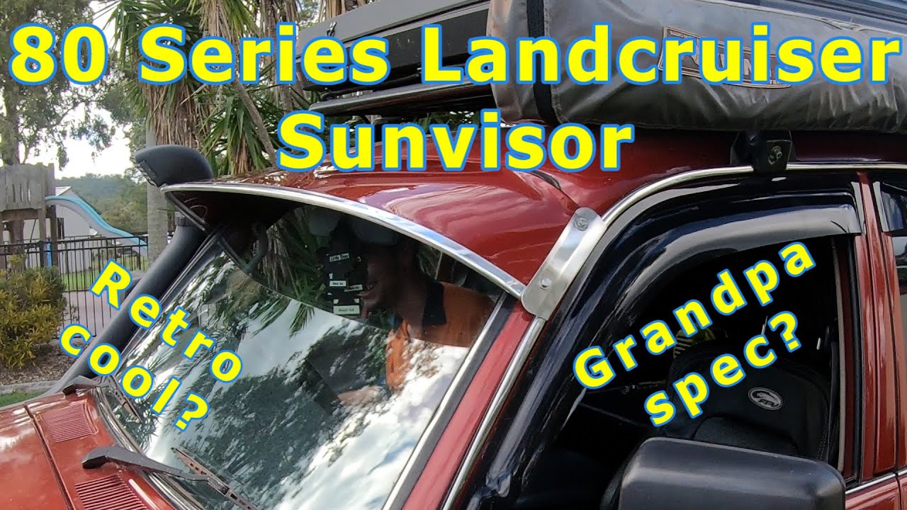 Watch video How to Install a Sunvisor onto a Toyota Landcruiser | Landcruiser 80 Series Now How to Install a Sunvisor onto a Toyota Landcruiser | Landcruiser 80 Series