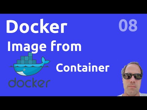 Create an image from container docker commit Docker 08