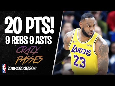 LeBron James 20 Points (Crazy Passes) vs Indiana Pacers - Full Highlights 17/12/2019