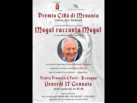 "Mogol racconta Mogol" premio MEVANIA teatro Torti di Bevagna puntata n 463 Terra Nostra