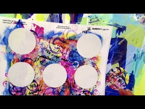 LIVE! Art Journaling and Printer Labels with Barb Owen - HowToGetCreative.com