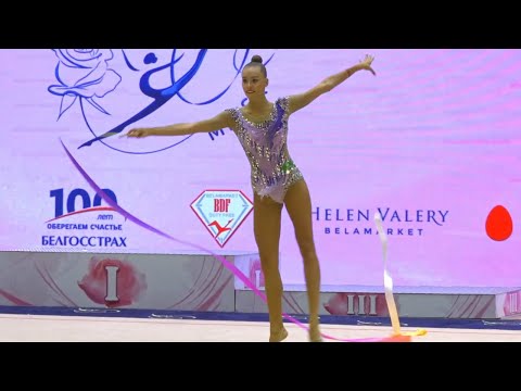 Pobedushkina Maria Ribbon Crystal Rose Minsk 2022
