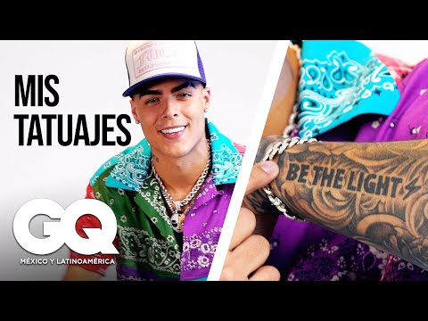 Lunay nos explica el significado de sus tatuajes | Tattoo Tour | GQ México y Latinoamérica