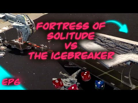 Star Wars Armada: Fortress of Solitude vs The Icebreaker - Battle Report 6