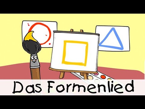 💡 Das Formenlied || Kinderlieder zum Lernen