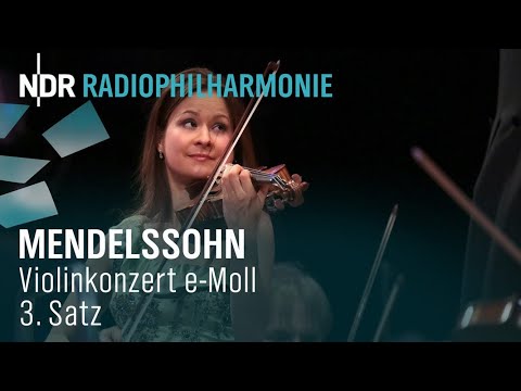 Mendelssohn: Violinkonzert e-Moll (3. Satz) mit Arabella Steinbacher | NDR Radiophilharmonie