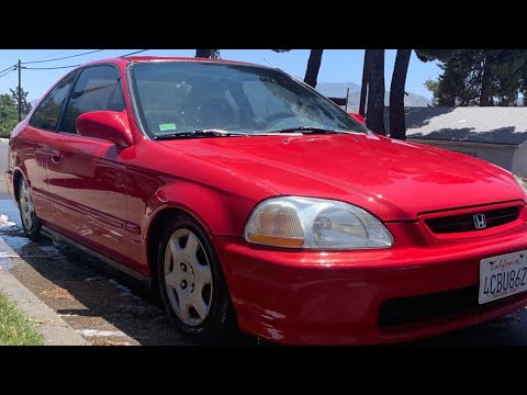 1998 Honda Civic Stage 1 Clutch Install (Part 1)