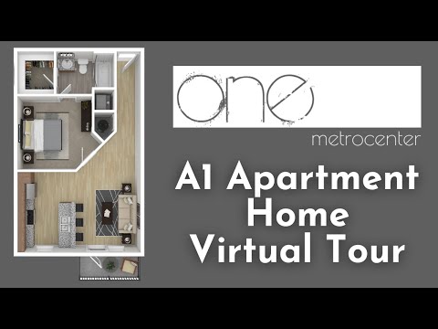 One Metrocenter Apartments - A1 Floor Plan Tour