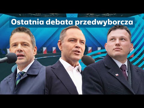 Ostatnia debata przedwyborcza [OGLĄDAJ]