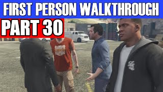 GTA 5 First Person Gameplay Walkthrough Part 30 - DOUBLE DATE! | GTA 5 First Person