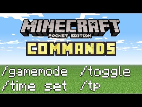 RagingVoidMCPE - Minecraft PE - How To Use Commands!