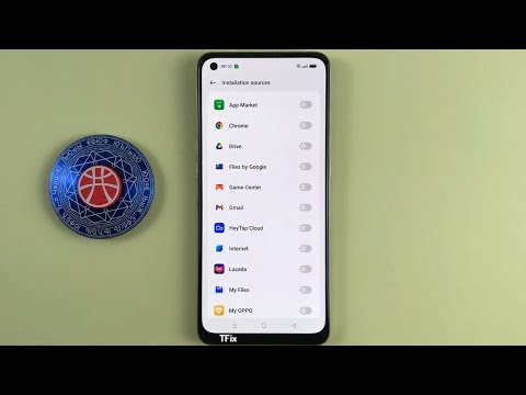 How to enable/disable Install APK apps of unknown origin on OPPO Reno7 Android 13