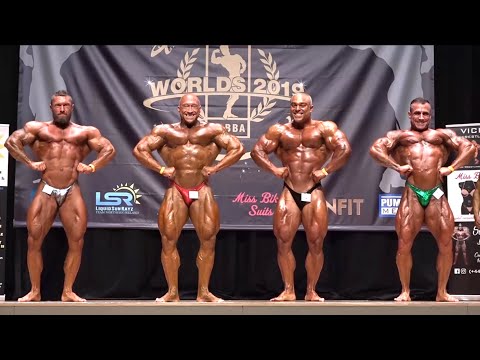 NABBA Worlds 2019 - Men Pro - 1st Callout