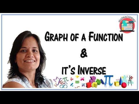 Graph of a Function and its Inverse | Algebra II 
