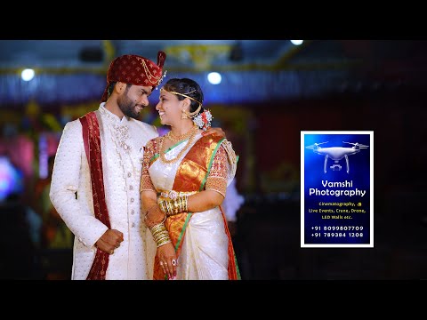 The Best Wedding Teaser Kishan - Tejasri @ Vamshi Photography, +91 8099807709.