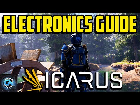 Icarus Beginner Electricity and Plumbing Guide! Electricity Benches and Power Explained!