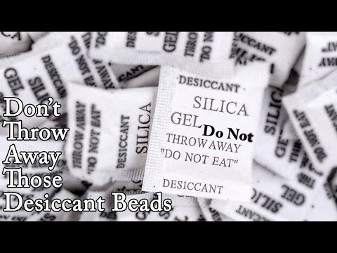 Cheap Joe's 2 Minute Art Tips - Don't Throw Away Those Desiccant Beads