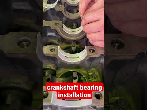 crankshaft bearing installation #engine #mechanic #car #tips #shorts