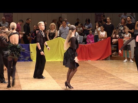 Yevgen Golovchenko - Anastasiia Hrynenko UKR | Jive | GOC Junior I Latin 2018