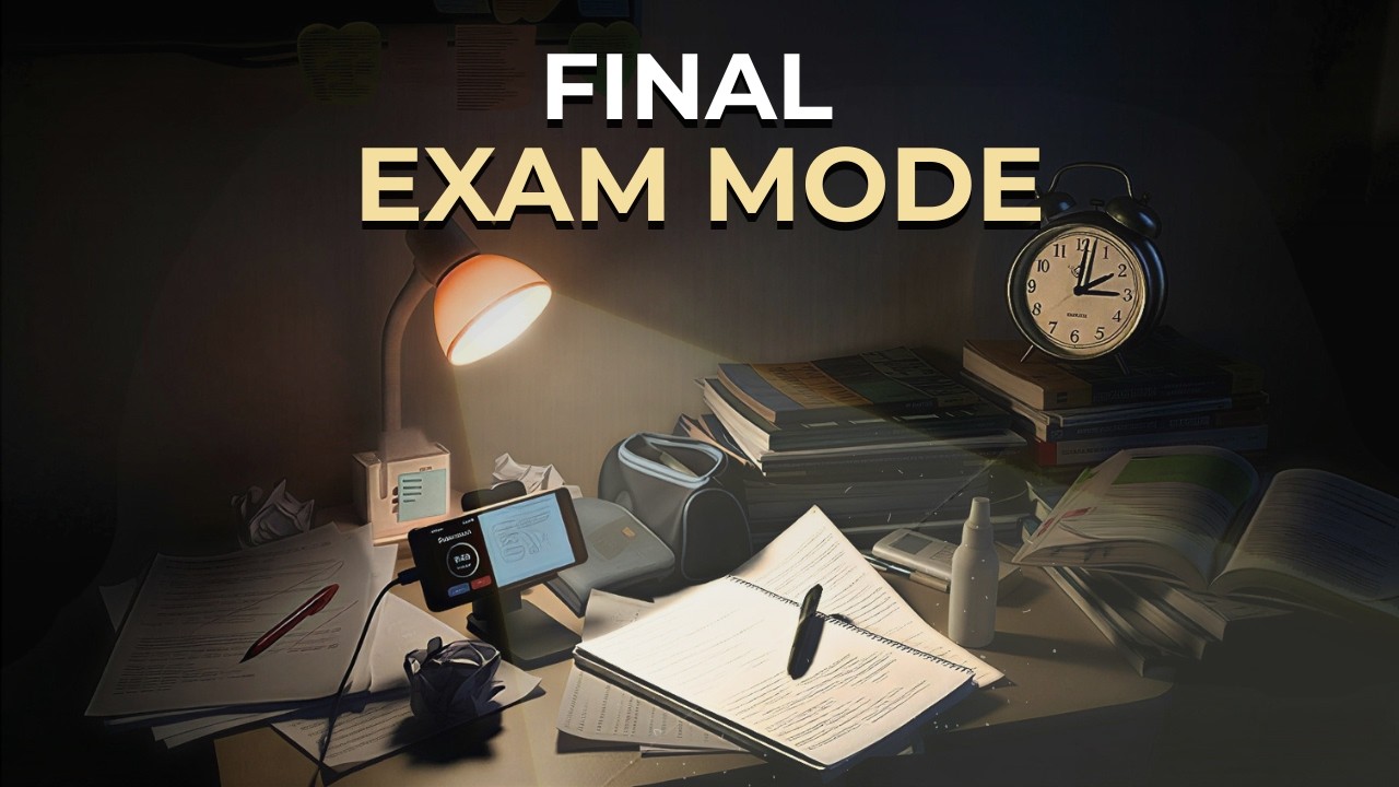 FINAL EXAM MODE – No Distractions, 2 Hour Deep Focus Study Session