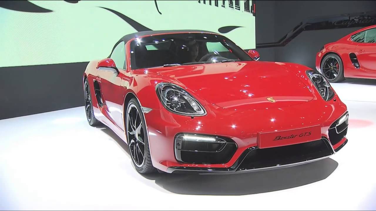 Porsche Boxster GTS and Cayman GTS celebrate debut in Beijing