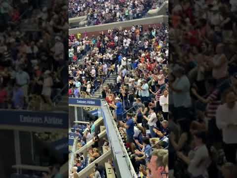 Us open tennis - N Djokovic wins the match🤩😆