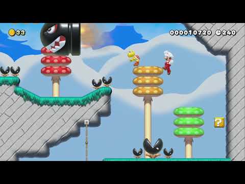 Scaling Muncher Mountain by Kouseband - Super Mario Maker 2 - No Commentary 1bu