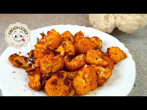 schneller, leckere Blumenkohl aus dem Backofen 🥰 probiert es aus👍