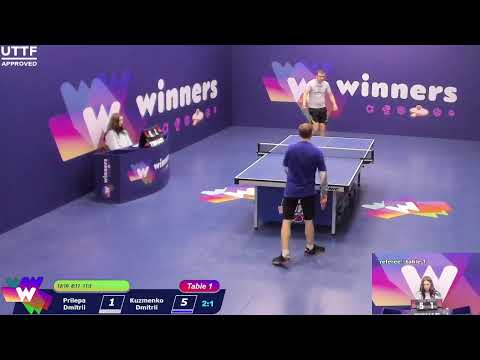 WINners CUP table 1 20.01 Prilepa Dmitrii - Kuzmenko Dmitrii  22:30