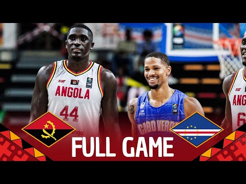 Quarter-Finals | Angola v Cape Verde | Full Basketball Game | FIBA AfroBasket 2025