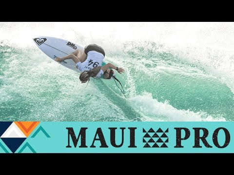 Moore vs. Van Dijk vs. Macaulay - Round Three, Heat 4 - Maui Women's Pro 2017